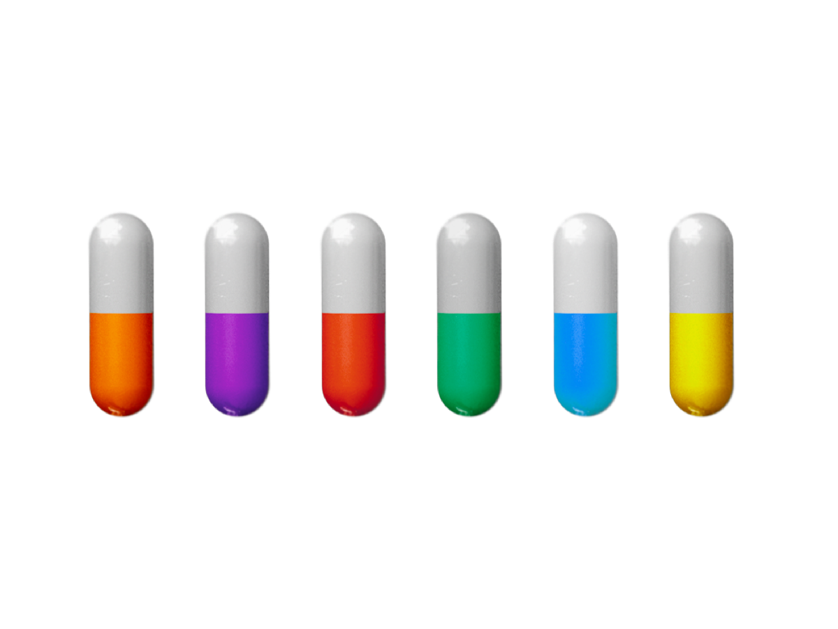 A single product carton — the system applied to one SKU.